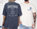 Custom Honeymoon Mr and Mrs Shirts Personalized Just Married TShirt Couples Matching Tee His and Hers Newlywed Gift Graphic Tee – Warm & Stylish · Great Gift For Fans