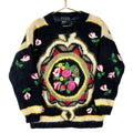 Vintage Grandma Knit Mohair Sweater Womens Large Crewneck Embroidered Lined 90s Graphic Tee – Everyday Comfort · Perfect For Daily Wear