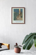 Edmund Dulac The Little Mermaid Poster Famous Painting for Hans Christian Andersen Fairy Tale European Folk Tale 19th Century Literature Graphic Tee – Bold Style · Perfect For Daily Wear