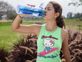 Running Cat Workout Tank Cute Kawaii Kitty Sprinting Style Free Shipping USA Tank Top – Feel-Good Design · Top Pick For Any Outfit