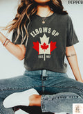 Elbows Up Shirt Canadian Protest Tee Political Social Justice Shirt Democracy Support Shirt Canada Liberal Gift Tee Graphic Tee – Premium Graphic · Trending Graphic Apparel