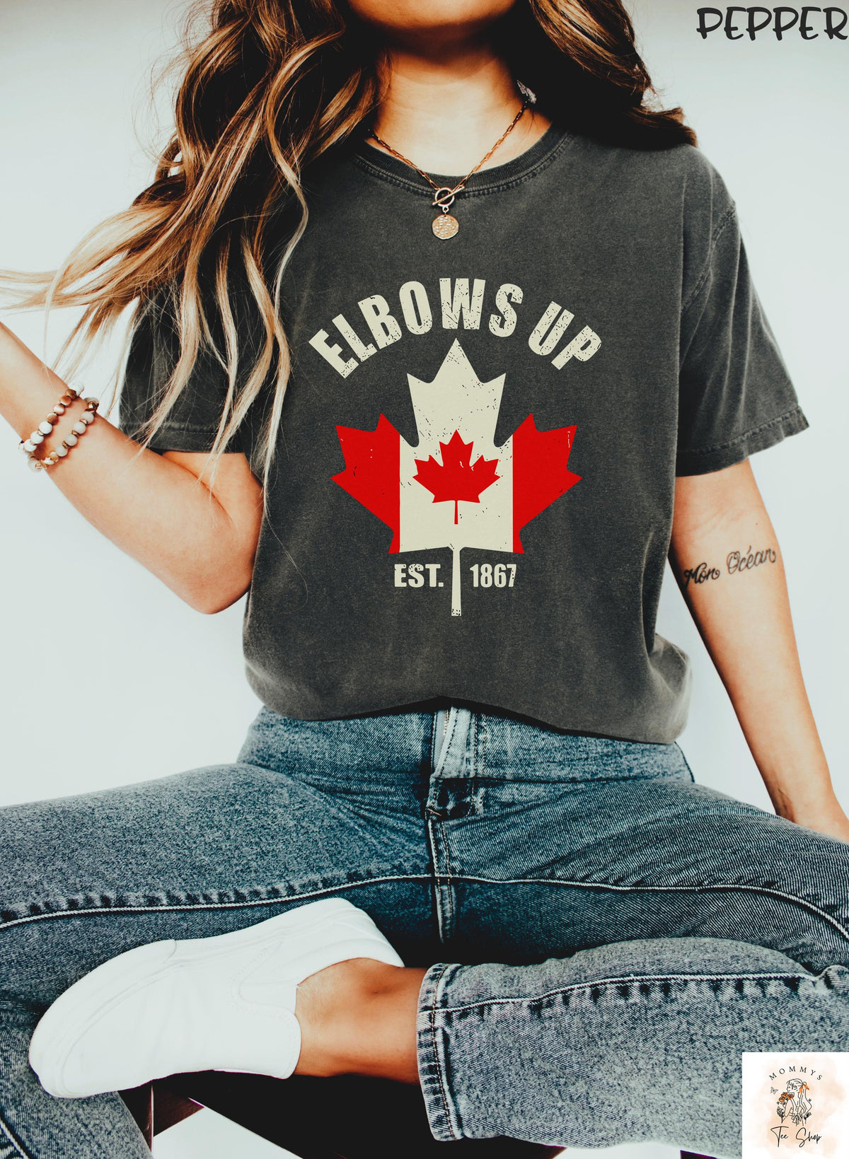 Elbows Up Shirt Canadian Protest Tee Political Social Justice Shirt Democracy Support Shirt Canada Liberal Gift Tee Graphic Tee – Premium Graphic · Trending Graphic Apparel