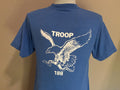 Vintage 80s Troop Eagles 188 Back Print Tshirt L Graphic Tee – Feel-Good Design · Must-Have Style
