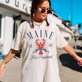 Maine Shirt Lobster Shirt New England Shirt Fisherman Aesthetic Tee Coastal Shirt Beach Shirt Gift for Travel Lover Graphic Tee – Cozy Vibes · Trending Graphic Apparel