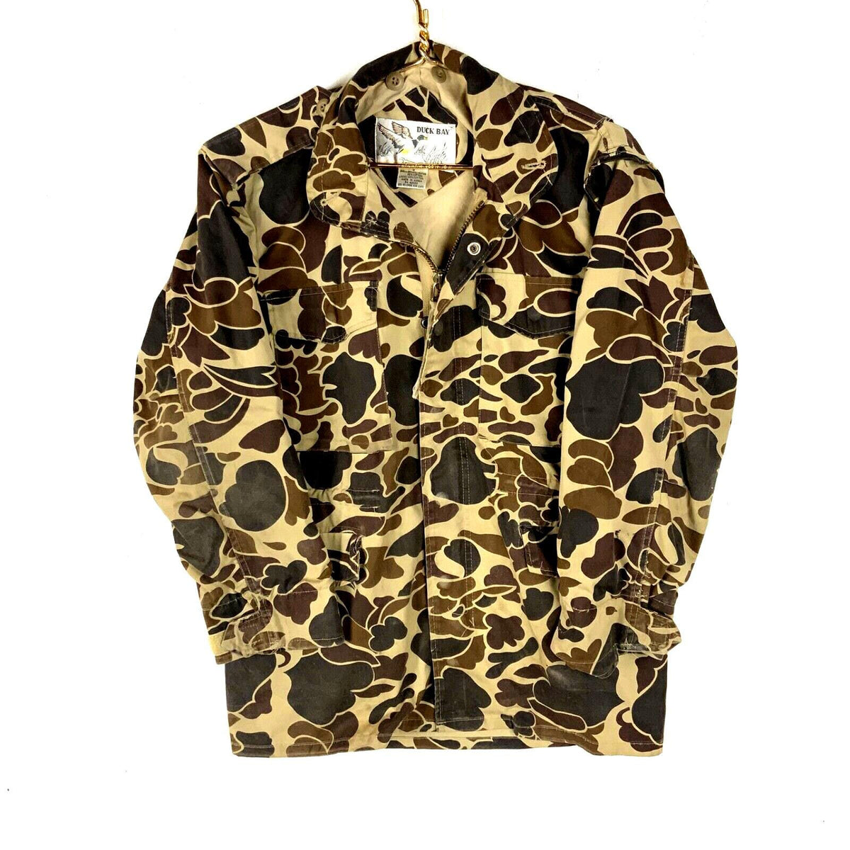Vintage Duck Bay Windbreaker Jacket Size Small Camouflage Full Zip Lined 90s Graphic Tee – Warm & Stylish · Trending Graphic Apparel