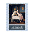 Le Baiser by Auguste Toulmouche Floral Giclee Poster Print 19th Century Art European Art History Humanities Major Social Studies Gift Graphic Tee – Everyday Comfort · Trending Graphic Apparel