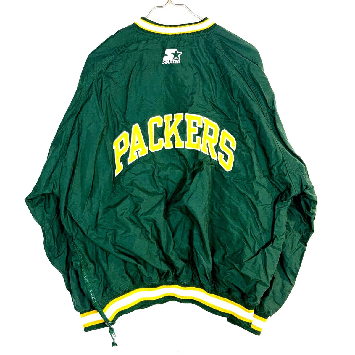 Vintage Green Bay Packers Starter Jacket Large Windbreaker Green Nfl Graphic Tee – Bold Style · Perfect For Daily Wear