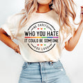 Comfort Colors Be Careful Who You Hate Pride Shirt Queer Shirt Lesbian Shirt LGBTQ Shirt Gay Pride Shirt Equality Shirt Gay Pride Month Graphic Tee – Premium Graphic · Trending Graphic Apparel