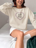 Book Lover Sweatshirt with Cute Y2K Aesthetic Heart Romance Reader Shirt for Bookworm School Librarian Crewneck Reading Teacher Present Sweatshirt – Aesthetic Look · Great Gift For Fans