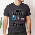 Old School Crew Tee Fun Retro T Shirt for Music Lovers Vintage Gift Casual Wear Music Festival Nostalgia Vibe Graphic Tee – Warm & Stylish · Must-Have Style