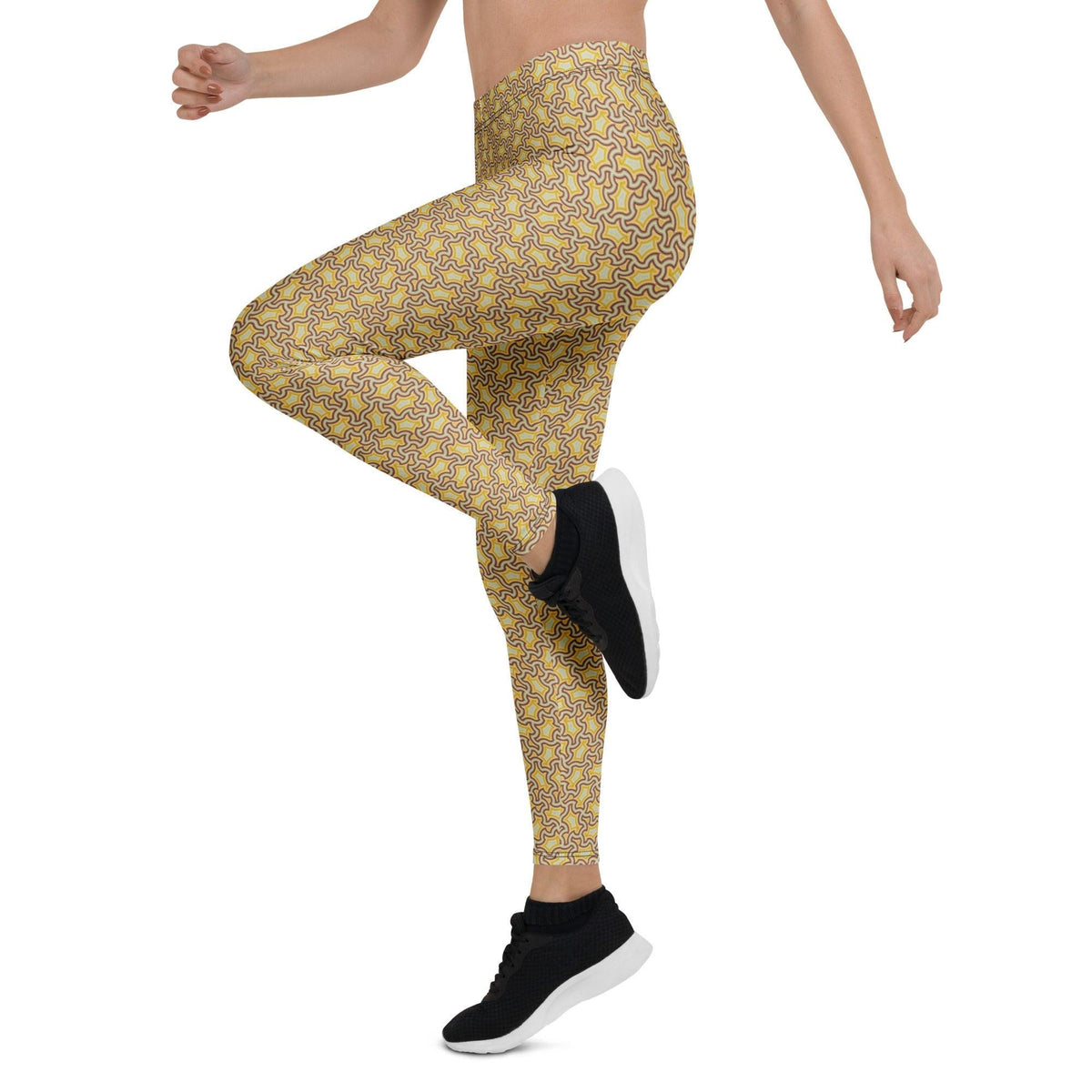 Leggings Geometric Pattern Xolo Lemon Lime Graphic Tee – Everyday Comfort · Trending Graphic Apparel