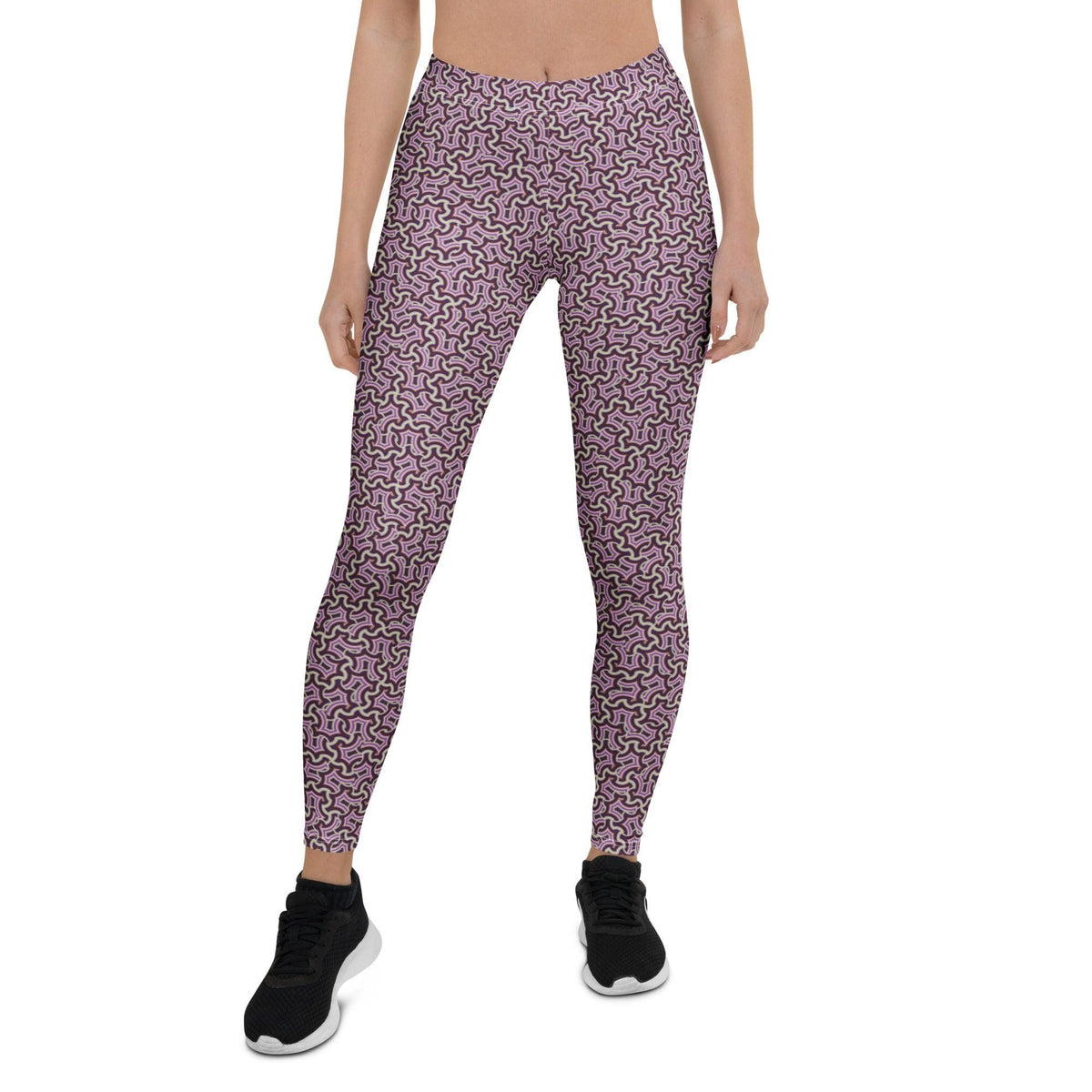Leggings Geometric Pattern Itzam Purple Bordo Graphic Tee – Bold Style · Perfect For Daily Wear