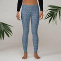 Leggings Geometric Pattern Scales Blue Glow Graphic Tee – Easygoing Wear · Top Pick For Any Outfit
