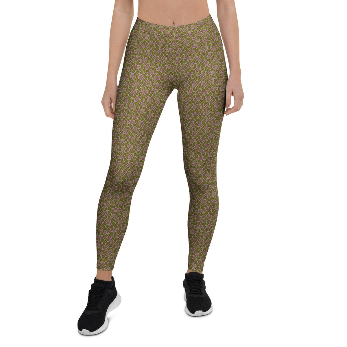 Leggings Geometric Pattern Olive Bordo Graphic Tee – Bold Style · Great Gift For Fans