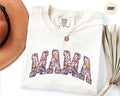 Floral Mama Shirt New Mom Gift Momma Tshirt Oversized 9039s Mom Shirt Mommy Outfits First Time Mothers Day Gifts Graphic Tee – Cozy Vibes · High-Quality Print