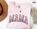 Custom Mama Shirt Floral Mom Gift Momma Tshirt Personalized New Mom Shirt Mommy Outfits First Time Mothers Day Gifts Graphic Tee – Cozy Vibes · Perfect For Daily Wear