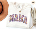 Custom Nana Tshirt Floral Nana Shirt Custom Mothers Day Gift For Grandma TShirt Cool Nana Shirt Cute Nana Shirt Graphic Tee – Aesthetic Look · High-Quality Print