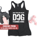 Dog Trainer Racerback Funny Dog Trainer Top Cute Dog Training Tank Top Women39s Tank Top Dog Trainer Graphic Racerback Dog Trainer Gift Tank Top – Aesthetic Look · Trending Graphic Apparel