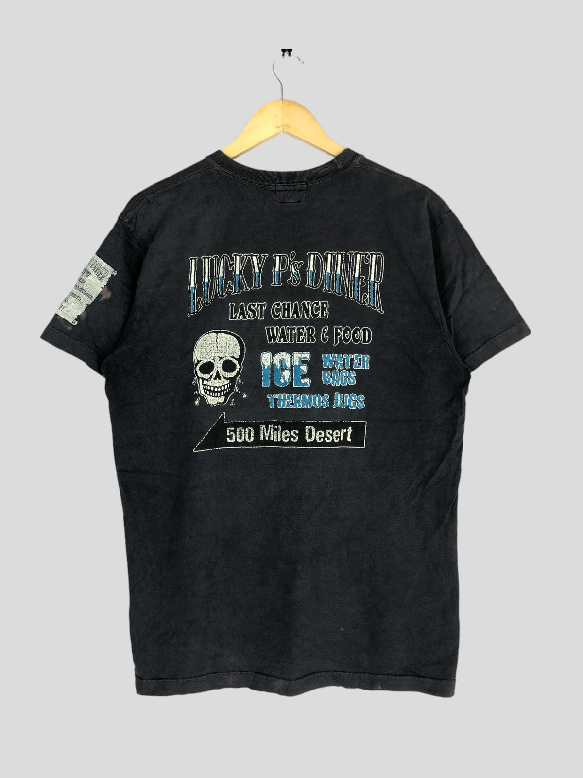 Vintage Pherrow39s Tee Lucky P39s Diner Graphic Retro Desert Road Trip T Shirt 90s Inspired Apparel Unisex Casual Wear Nostalgic Retro Style M Graphic Tee – Premium Graphic · Top Pick For Any Outfit