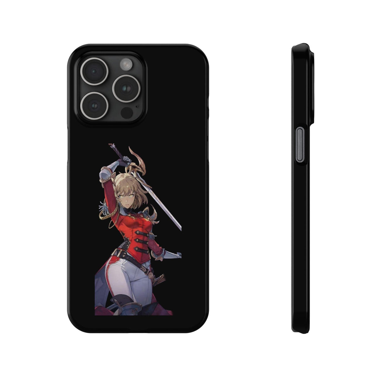 Cha Hae in Phone Case Solo Leveling Phone Case Unique Phone Cover Gift for Gamers Cosplay Phone Case Stylish Mobile Accessory Graphic Tee – Easygoing Wear · Perfect For Daily Wear