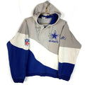 Vintage Dallas Cowboys ApexOne Sweatshirt Hoodie Large Henley Nfl Distressed Hoodie – Aesthetic Look · Trending Graphic Apparel