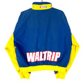 Vintage Nascar Windbreaker Jacket XL Blue Full Zip Chase Michael Waltrip Graphic Tee – Easygoing Wear · High-Quality Print