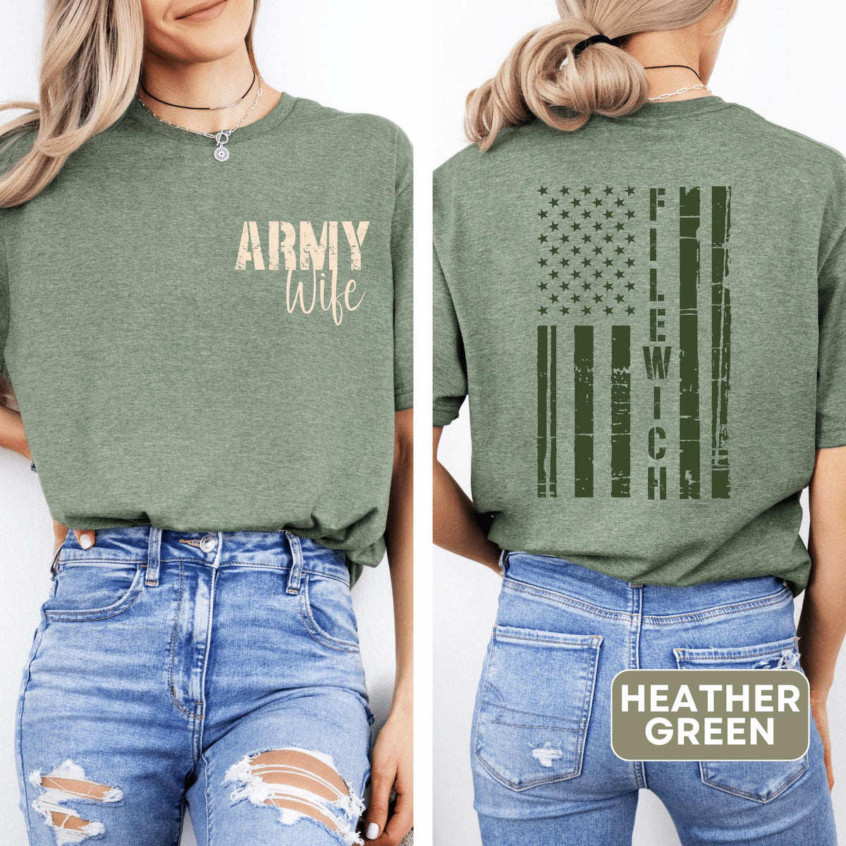 Custom Army T shirts for Military Family Members Graphic Tee – Everyday Comfort · Great Gift For Fans