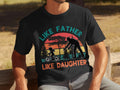 Father39s Day Gift for Dad Dad TShirt Mens TShirt for Fathers Day Like Father Like Daughter Shirt Gift for Dad Cute Dad Shirt Graphic Tee – Easygoing Wear · High-Quality Print