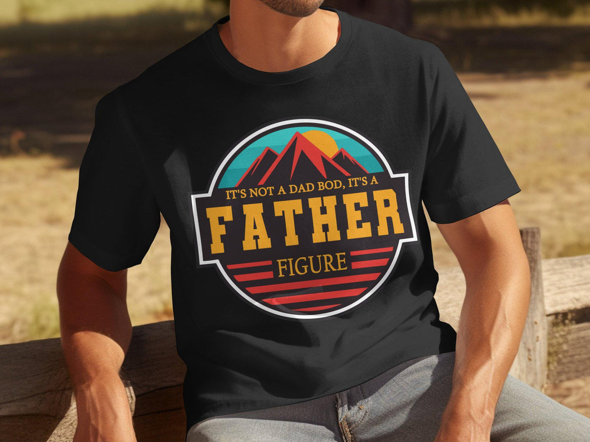 Fathers Day Gift for Dad Mens T Shirt for Fathers Day Dad T Shirt It39s Not a Dad Bod It39s a Father Figure TShirt Funny Dad Shirt Graphic Tee – Easygoing Wear · High-Quality Print