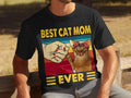 Fathers day gift for dad mens t shirt for fathers day dad t shirt best cat mom ever shirt funny cat lover shirt for dad Graphic Tee – Everyday Comfort · Must-Have Style