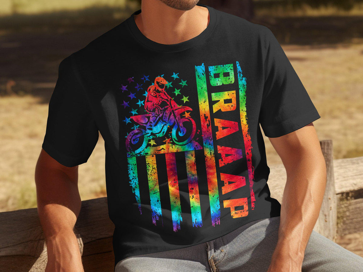 Braap Dirt Bike T Shirt Fathers Day Gift for Dad Mens T Shirt for Fathers Day Dad T Shirt with Dirt Bike Design Graphic Tee – Feel-Good Design · Great Gift For Fans