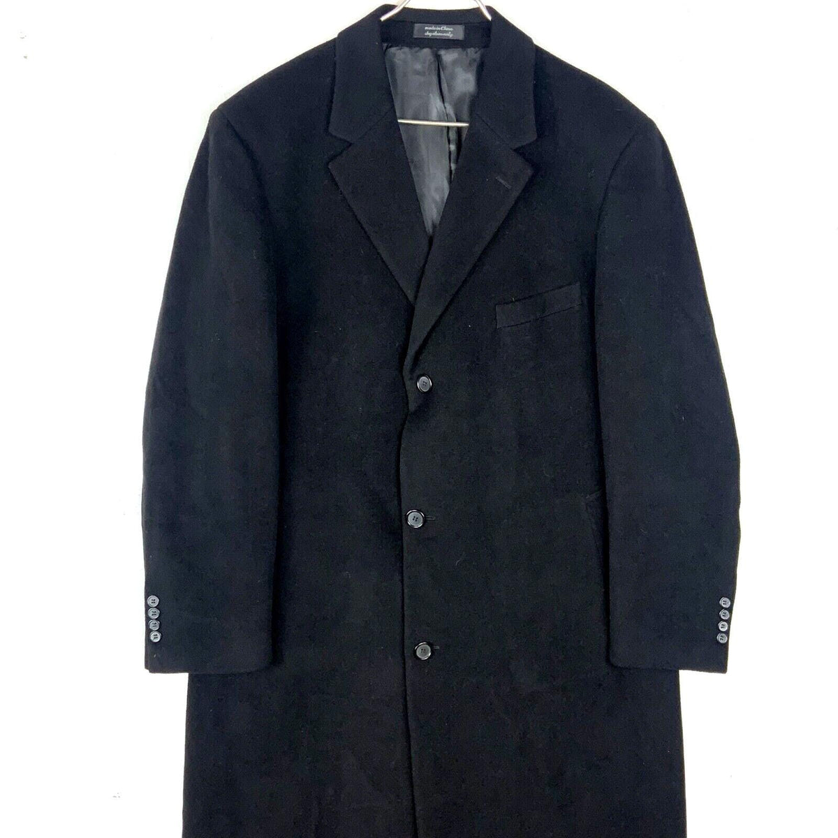 Vintage Lauren Ralph Lauren Wool Top Coat Jacket 44 Black Made Canada Graphic Tee – Cozy Vibes · Must-Have Style