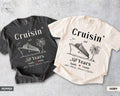 Custom Anniversary Cruise Shirts Cruising Couple Tees Personalized Couple Gifts 50th Wedding Anniversary Matching Couple Vacation Tshirts Graphic Tee – Everyday Comfort · Top Pick For Any Outfit