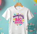 Big Sister T Shirt Baby Announcement Tee Older Sibling Shirt 2025 Sis Gift Pregnancy Reveal Promoted To Big Sister Girl Tshirt 1180 Graphic Tee – Bold Style · High-Quality Print