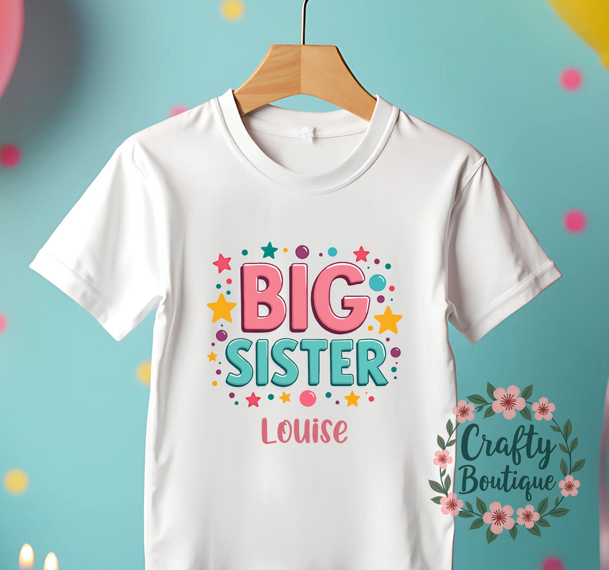 Big Sister T Shirt Baby Announcement Tee Personalised Sibling Shirt Big Sis Gift Pregnancy Reveal Promoted To Sister Tshirt 1174 Graphic Tee – Cozy Vibes · High-Quality Print