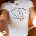 Subtle Lesbian Baby Tee Lesbians Eat What Sapphic Shirt WLW Gift Ideas Femme Pride Month Cat Tee Queer Fashion Bisexual BabyTee Graphic Tee – Everyday Comfort · High-Quality Print