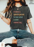 It Takes A Special Person Shirt Autism Awareness Teacher Tee SPED Behavior Analyst Shirt Special Education Month T Shirt Graphic Tee – Soft Feel · High-Quality Print