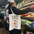 Farmers Market Tote Bag Farmers Market Bag Granola Tote Bag Grocery Bag Tote Bag – Cozy Vibes · High-Quality Print