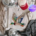 Faux Rhinestone Mallard Sweatshirt Mallard Shirt Outdoorsy Shirt Duck Sweatshirt Mallard Sweater Sweatshirt – Warm & Stylish · Perfect For Daily Wear