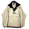 Vintage Chaps Ralph Lauren Windbreaker Jacket Size XL White Hooded Halfzip 90s Graphic Tee – Aesthetic Look · Trending Graphic Apparel