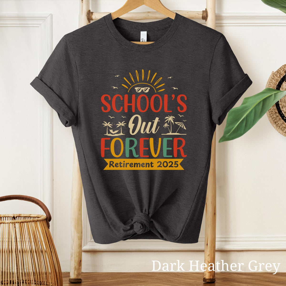 School39s Out Forever Teacher Retirement 2025 Retired Teacher Gift Retired Shirt Retirement Gift New Retired Shirt Happy Retirement Gift Graphic Tee – Bold Style · Perfect For Daily Wear