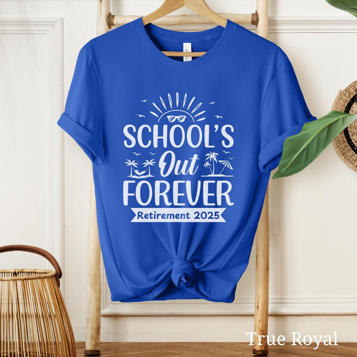 2025 Teacher Retirement Shirt School39s Out Forever Teacher Retirement Shirt Retired Teacher Gift 2025 Retired Shirt Retirement Gift Graphic Tee – Everyday Comfort · Must-Have Style