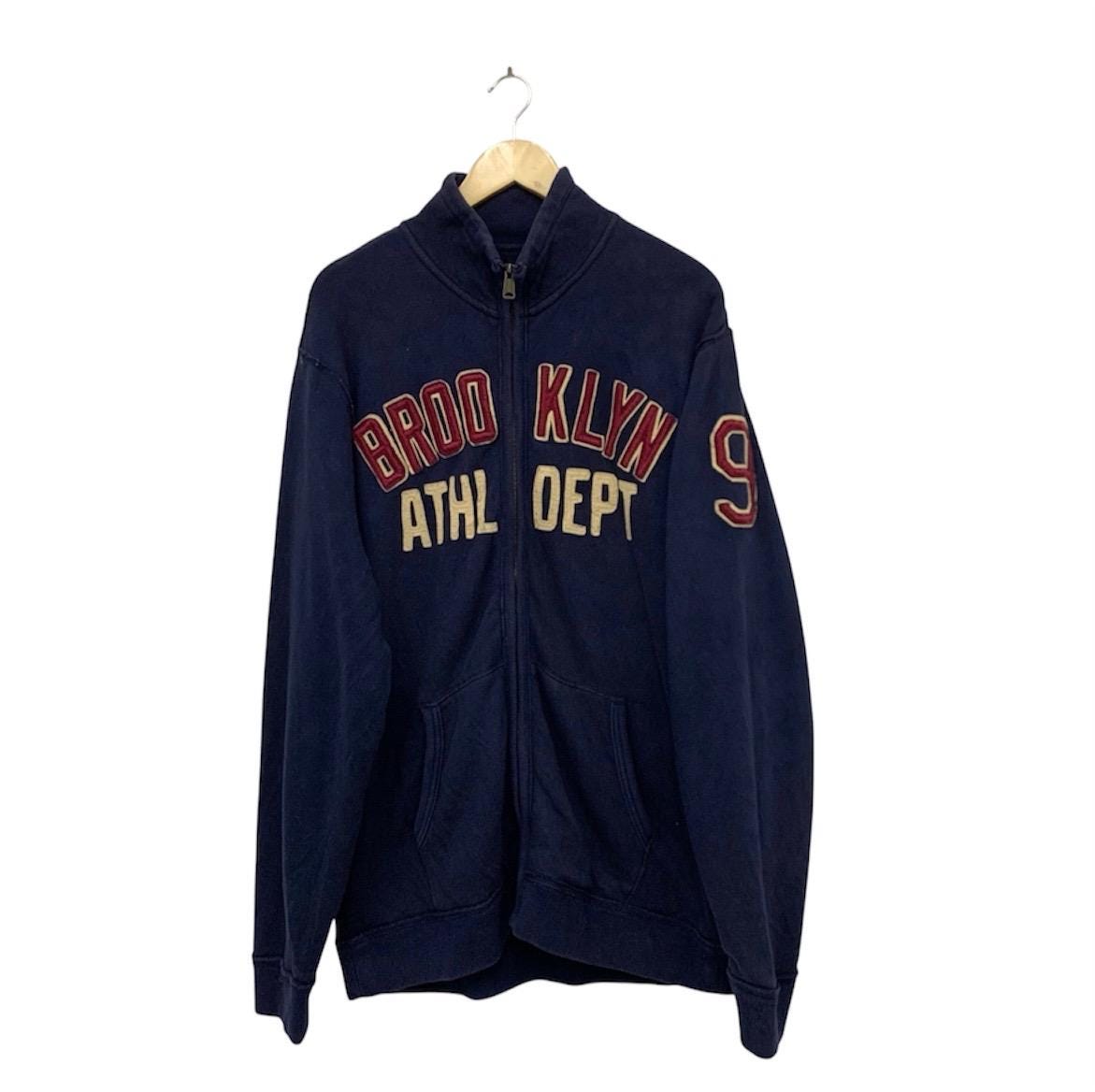 Old Navy Jacket Old Navy Brooklyn Dark Blue Mens Full Zip Track Jacket Size XL Graphic Tee – Fan Favorite · High-Quality Print
