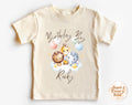 Personalized Birthday Animals Boy Shirt Birthday Boy Toddler Shirt The Birthday Boy Kids Shirt Personalized Birthday Baby Bodysuit Wild Graphic Tee – Aesthetic Look · Great Gift For Fans
