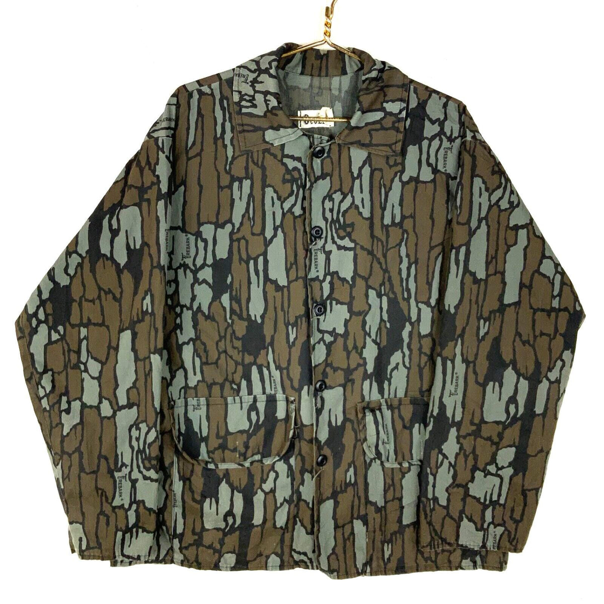 Vintage 1980s Trebark Camo Shirt Large Long Sleeve Button Up Made Usa 80s Graphic Tee – Cozy Vibes · Perfect For Daily Wear