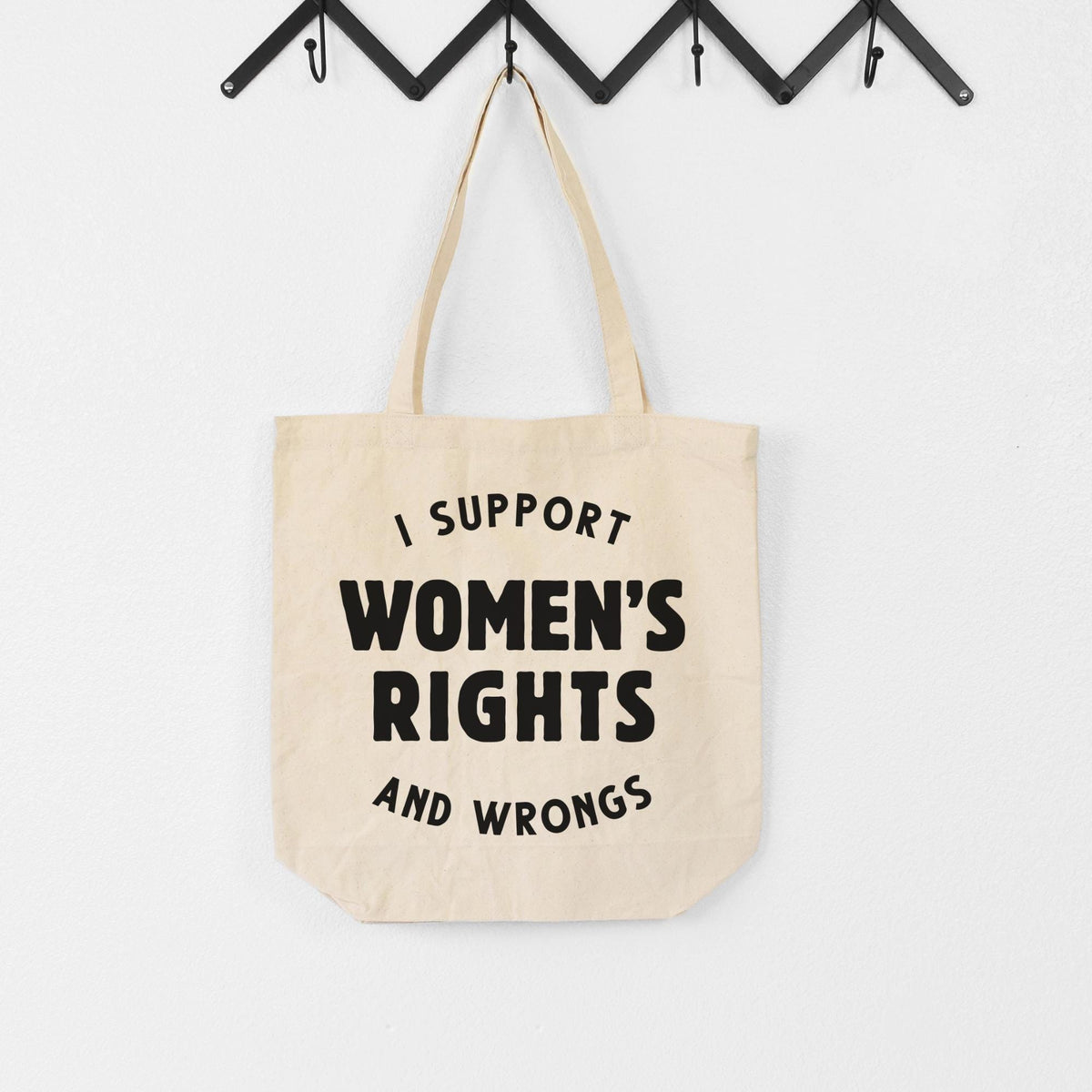 I Support Womens Rights and Wrongs Feminist Tote Bag Feminism Bag Feminist Gifts Feminist Bag Trendy Tote Bag Feminism Gift Tote Bag – Soft Feel · Trending Graphic Apparel