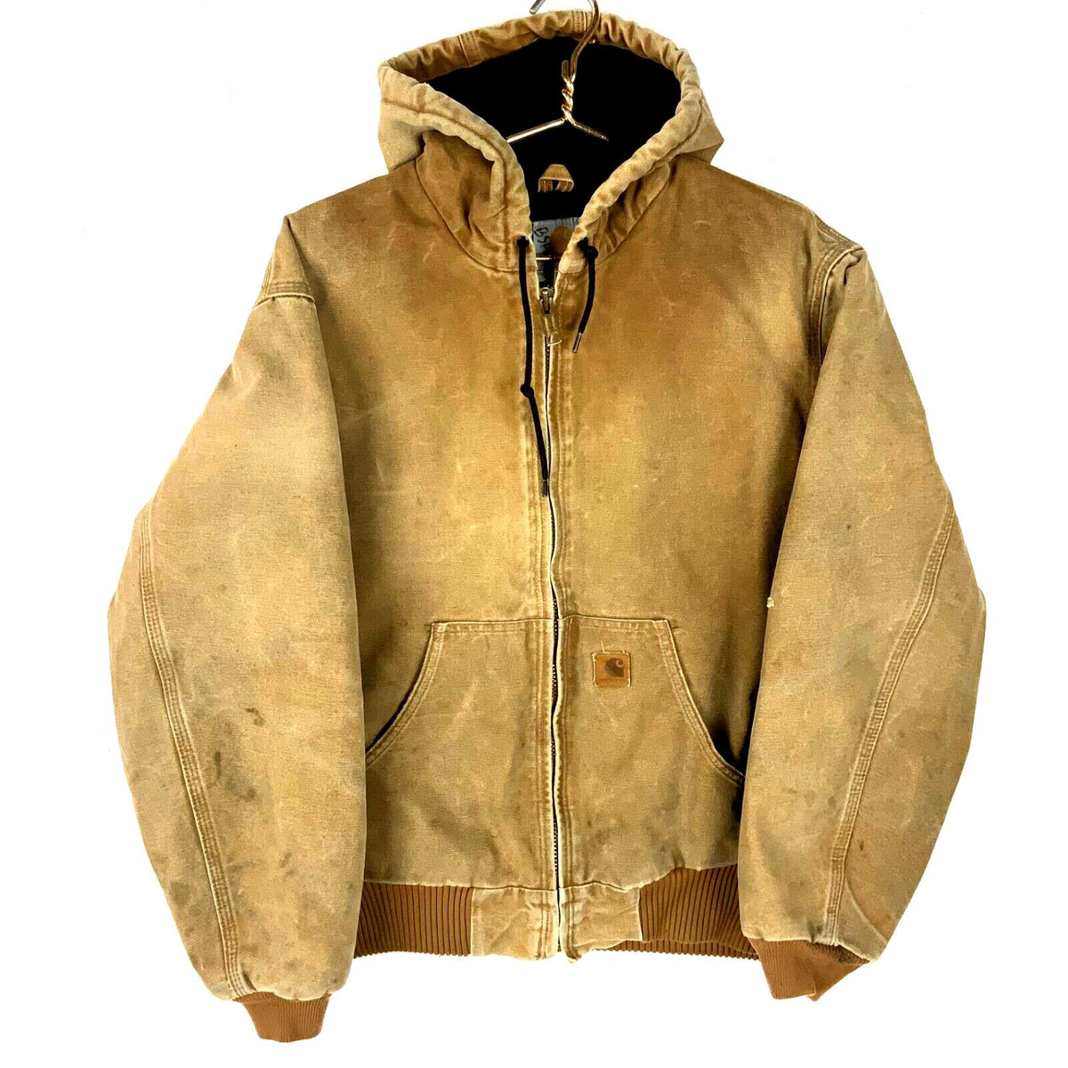 Carhartt Duck Jacket Medium Brown Full Zip Quilted Workwear Graphic Tee – Fan Favorite · High-Quality Print