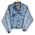 Vintage Levis Denim Jean Jacket Large Blue Light Wash 90s Graphic Tee – Bold Style · Great Gift For Fans