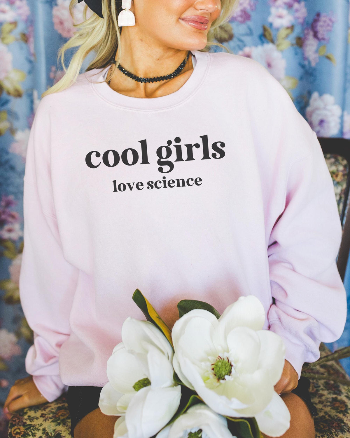 Science Teacher or Science Major Sweatshirt for Daughter Who Loves Science Cool Girls Love Science Cute Birthday Gift for Chemistry Major Sweatshirt – Everyday Comfort · Perfect For Daily Wear