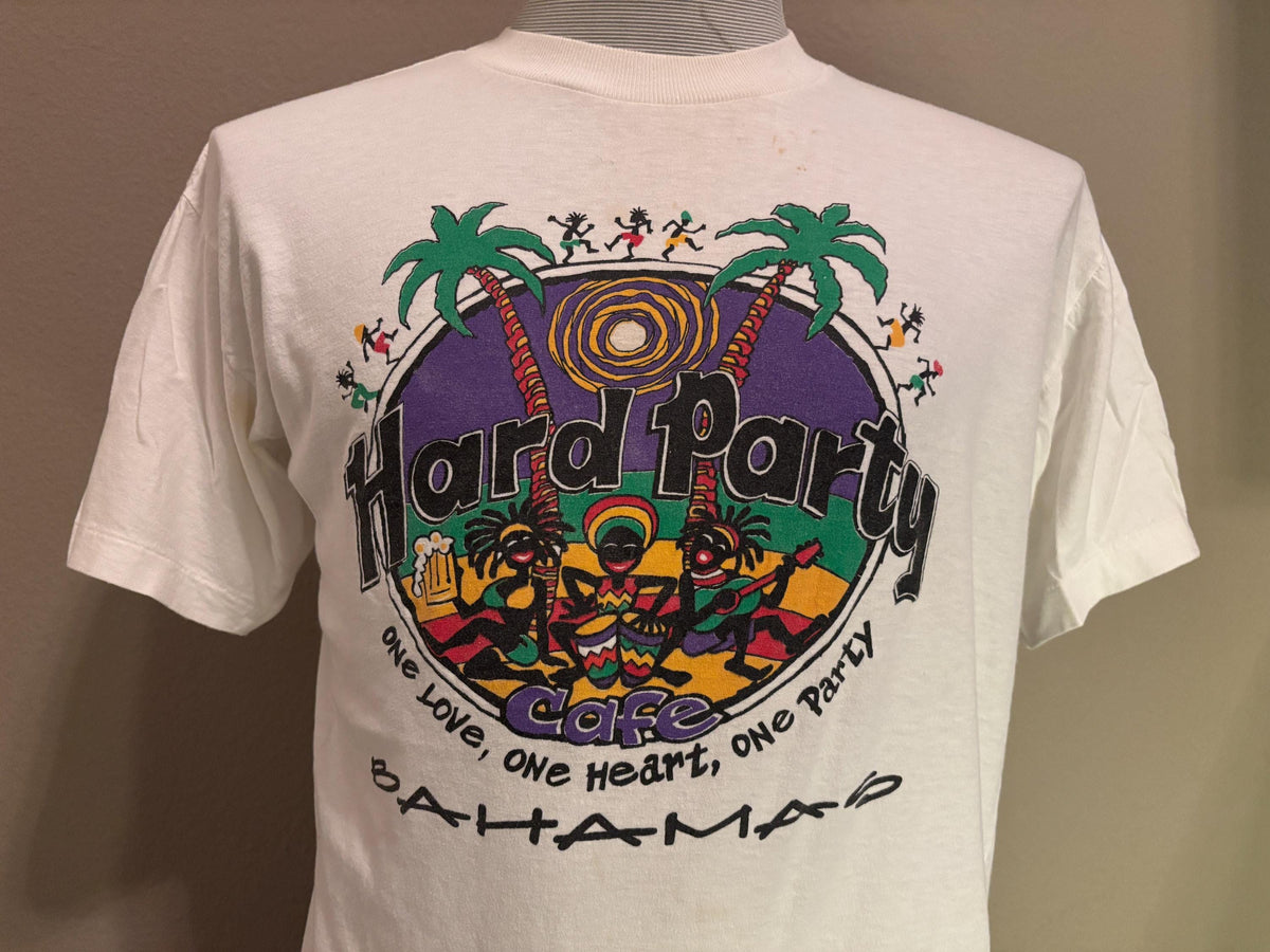 Vintage 90s Hard Party Bahamas Tshirt L Graphic Tee – Cozy Vibes · Great Gift For Fans